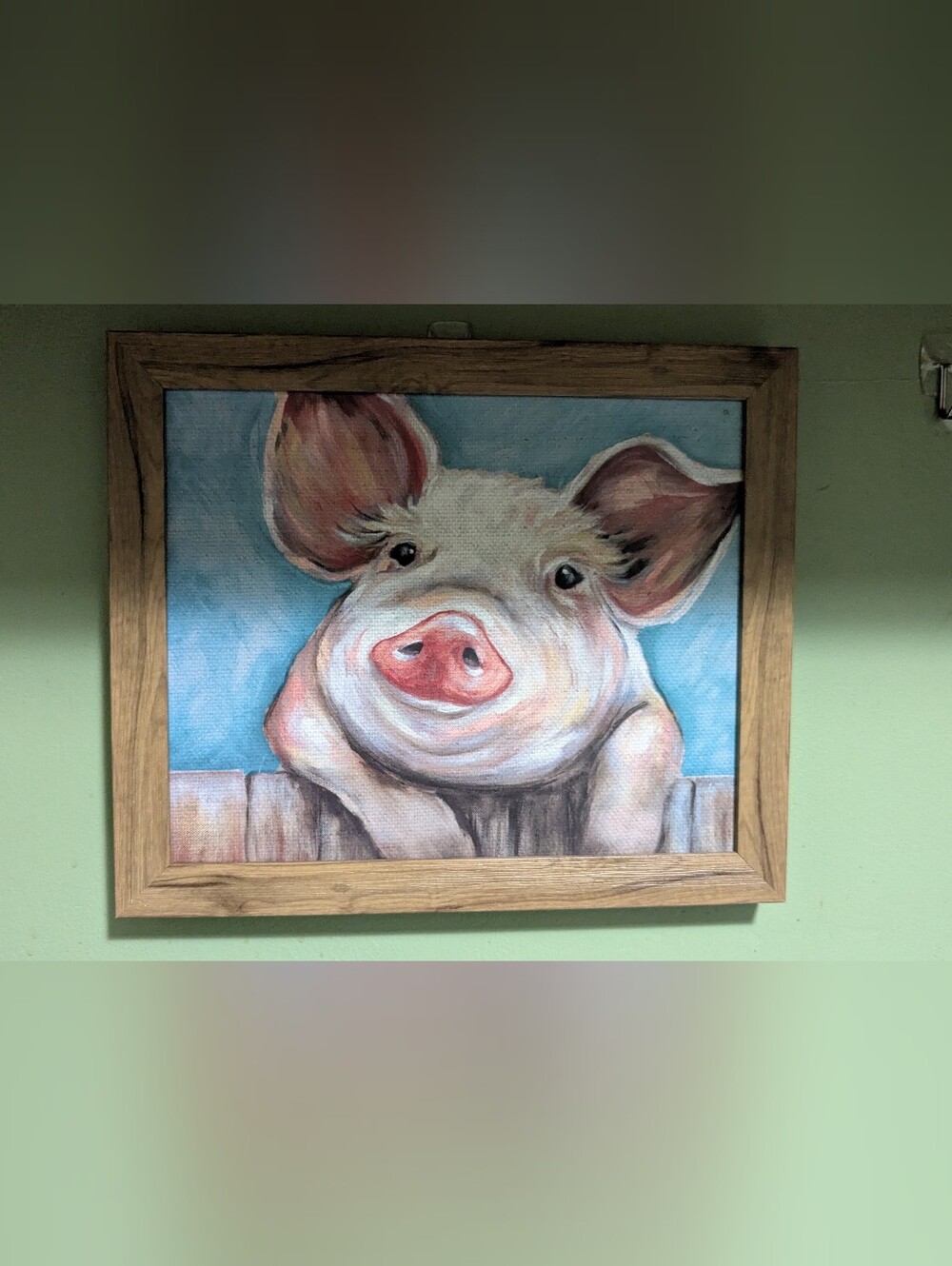 Pig Framed Wall Art
